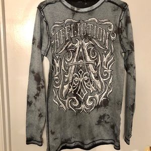 Affliction Thermal Reversible Long Sleeve